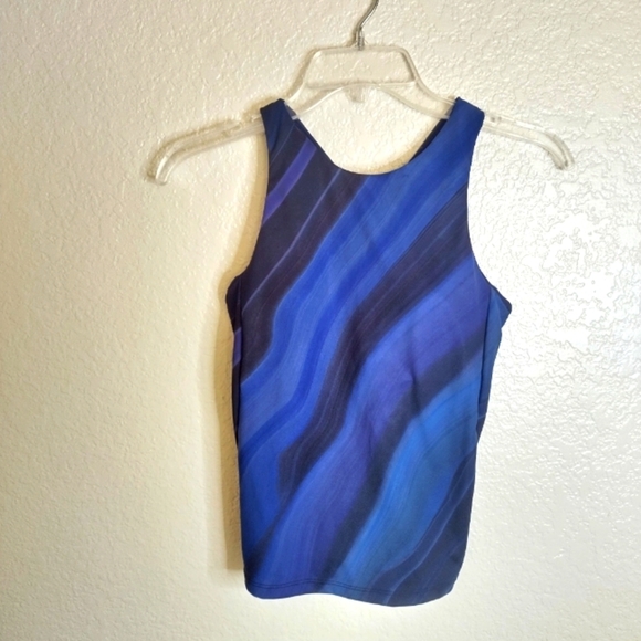 Athleta Lightning Print Support Top Sz Xs - Picture 2 of 7